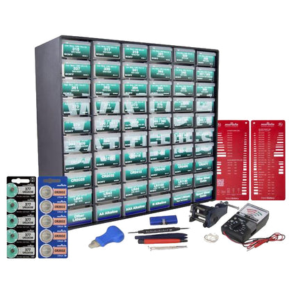 Murata Deluxe Watch Battery Starter Kit - Master Kit - Clay Revolution