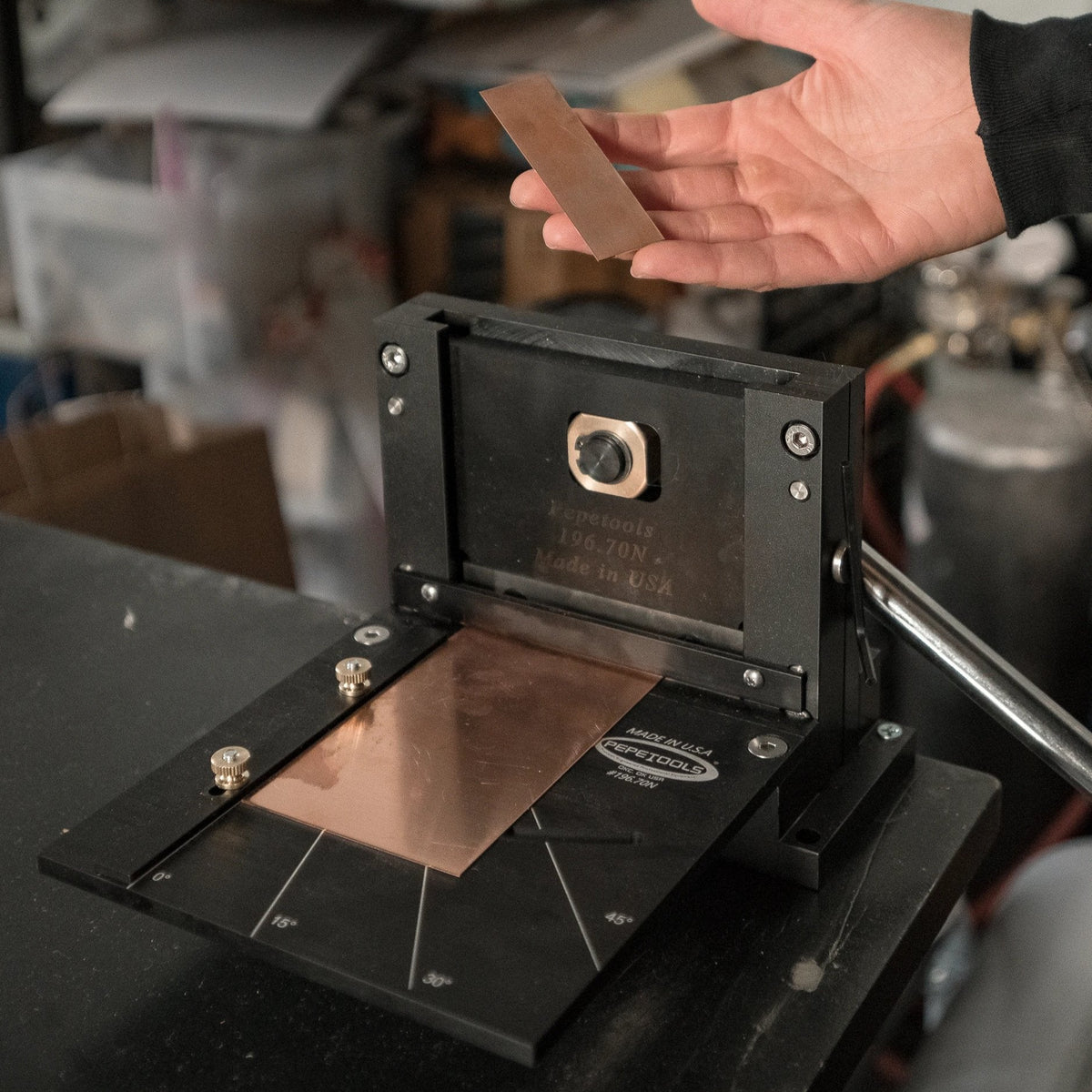 4" Guillotine Shear - Made in USA - Clay Revolution