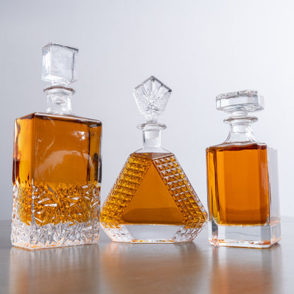 Whiskey Decanter - Rectangle - 700ML - Clay Revolution