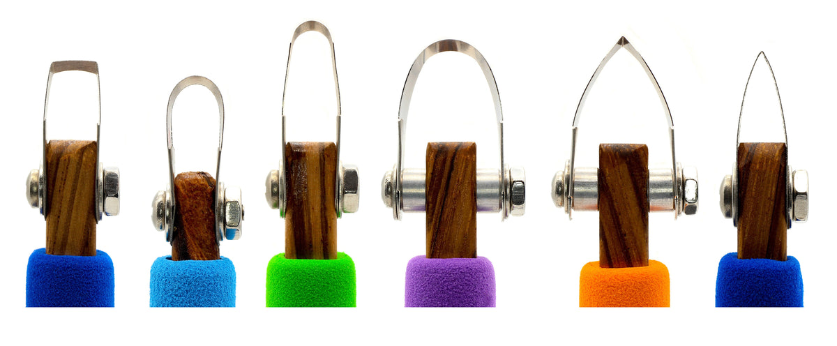 6-Piece Essentials Ceramic Carving Tools Set - Clay Revolution