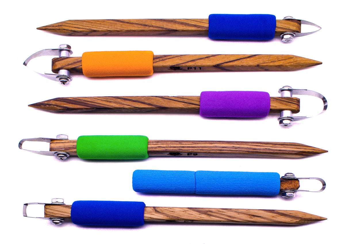 6-Piece Essentials Ceramic Carving Tools Set - Clay Revolution