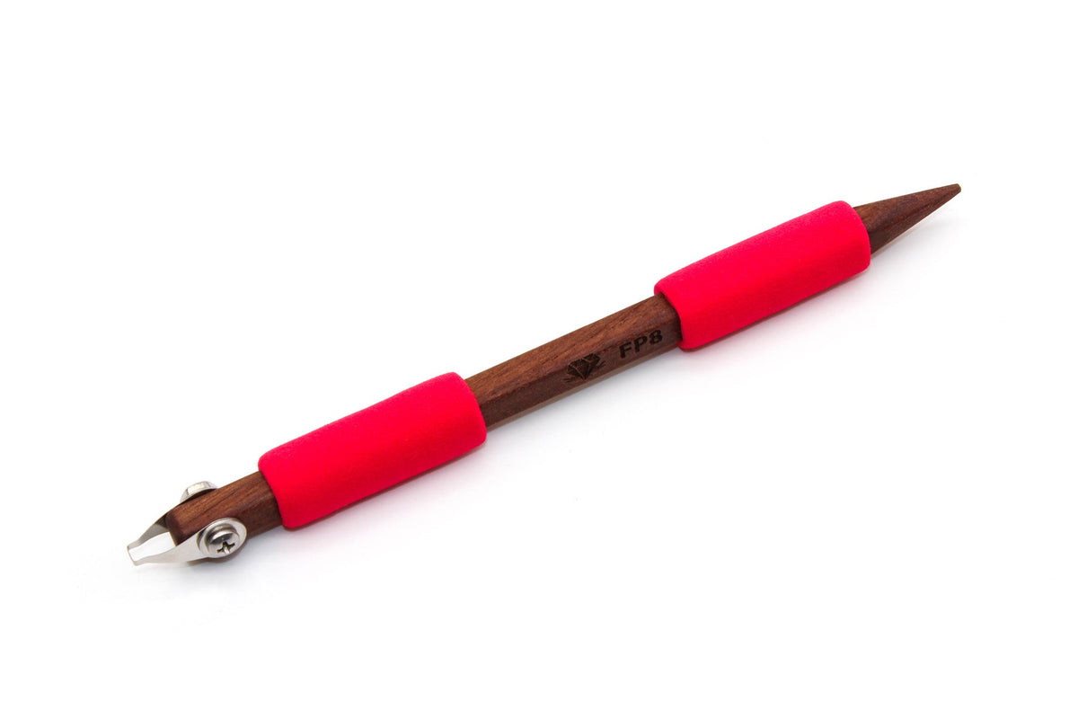 FP8 Fine Point Flat Chisel Carving Tool - Clay Revolution