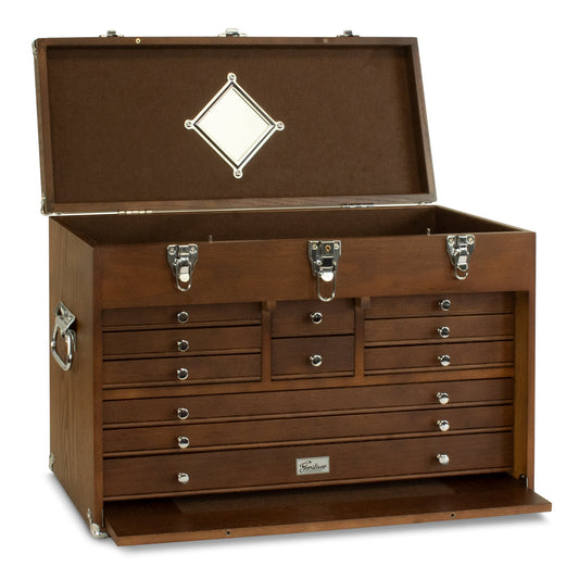 Dark Oak 11-Drawer Top Chest GI-T24-D - Gerstner