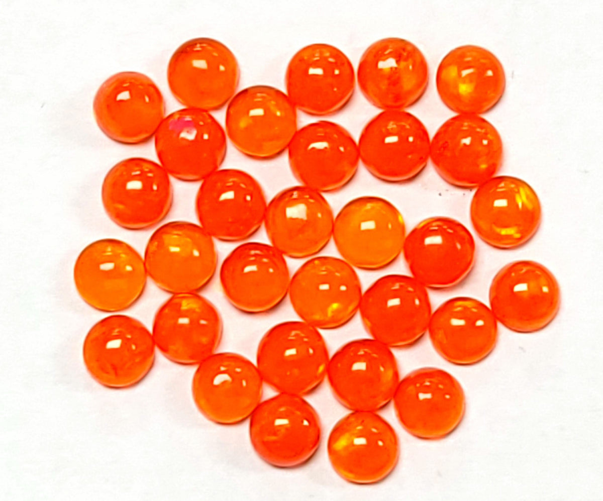 Orange Opal Cabochon - Clay Revolution
