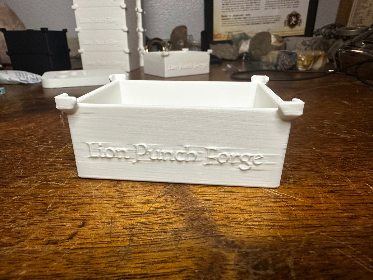 Deep Dish Nesting Bench Storage Tray - Clay Revolution