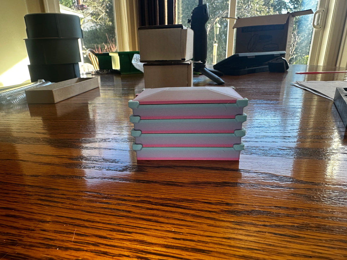 Nesting Bench Trays - Clay Revolution