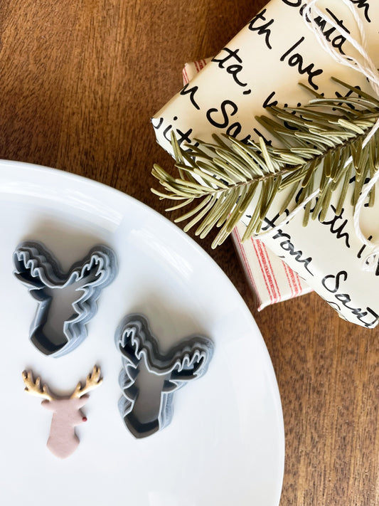 Reindeer Cutters - Clay Revolution