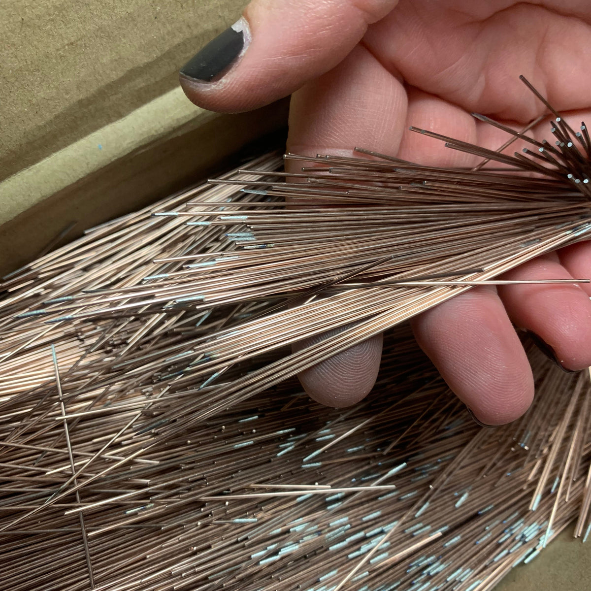 Original Clay Bead Pins needle - BEST original thin strong sharp sturdy piercing baking mandrel - Clay Revolution