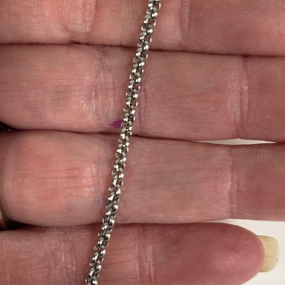Chain: Stainless Steel Rolo 3mm