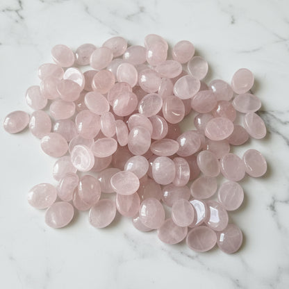 Rose Quartz Cabochon Oval Pack of 100