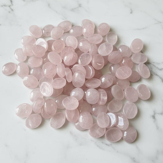 Rose Quartz Cabochon Oval Pack of 100
