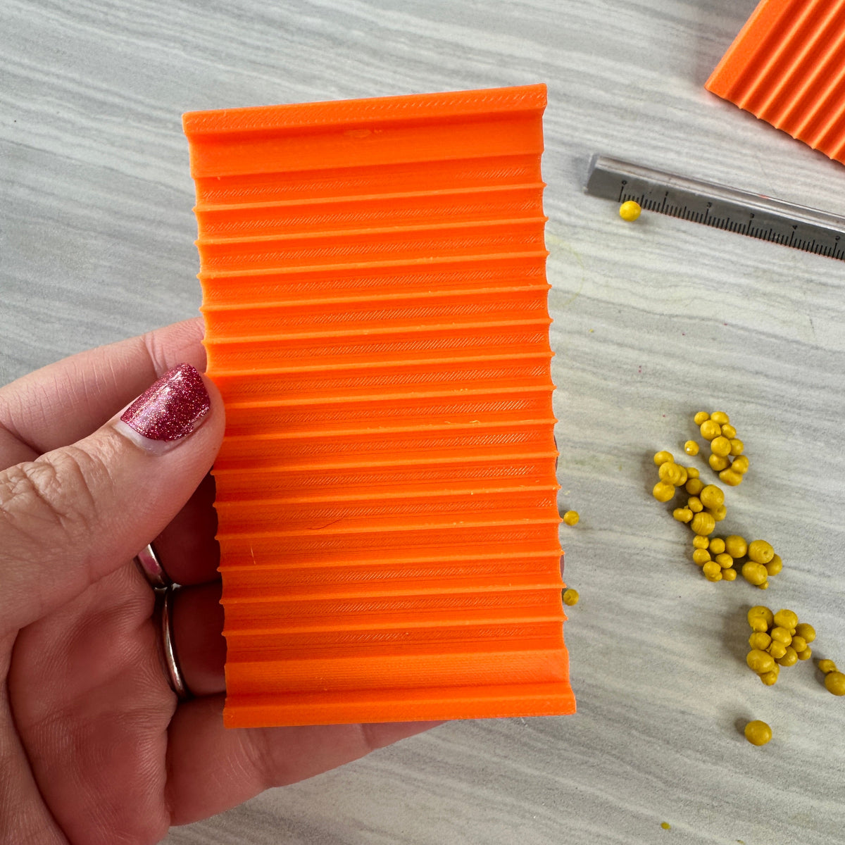 The BALLER polymer clay tiny petal bead ball making tool - Clay Revolution