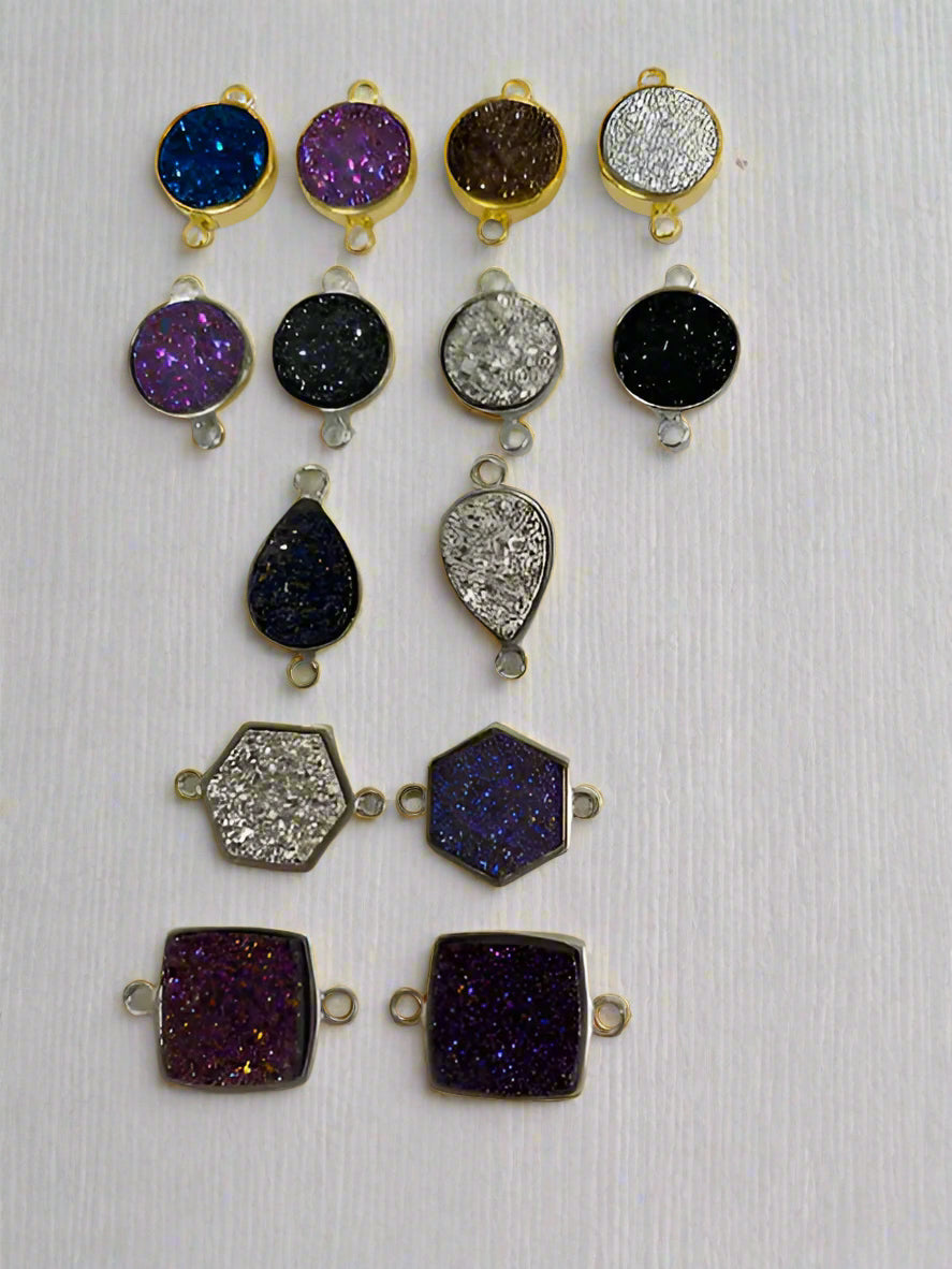 Druzy Connectors