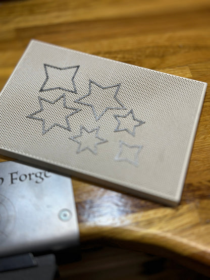 Soldering Stencils Stars - Clay Revolution
