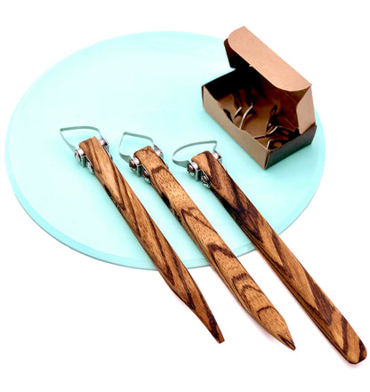 4-Piece Trimming Tool Set 3 - Clay Revolution