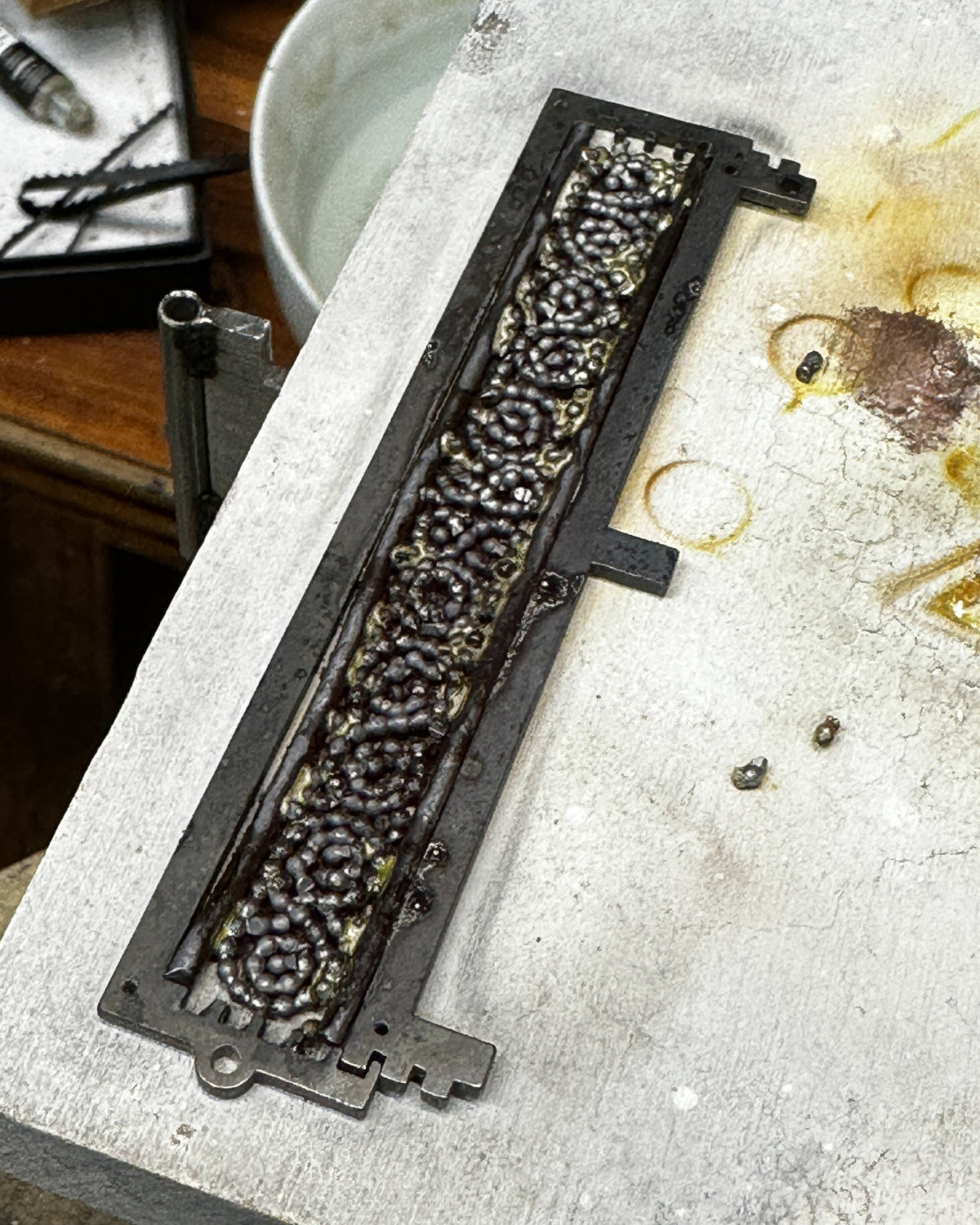 Soldering Stencils Adjustable Ring Band - Clay Revolution