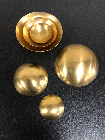 Brass Forming Domes - Clay Revolution