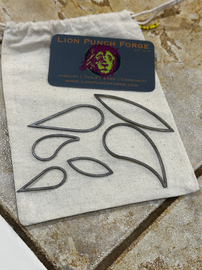 Soldering Stencils: Petals - Clay Revolution