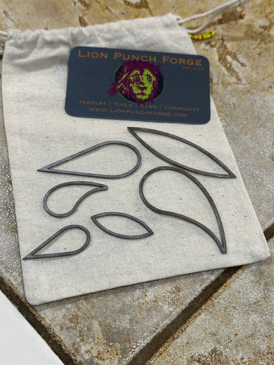 Soldering Stencils: Petals - Clay Revolution
