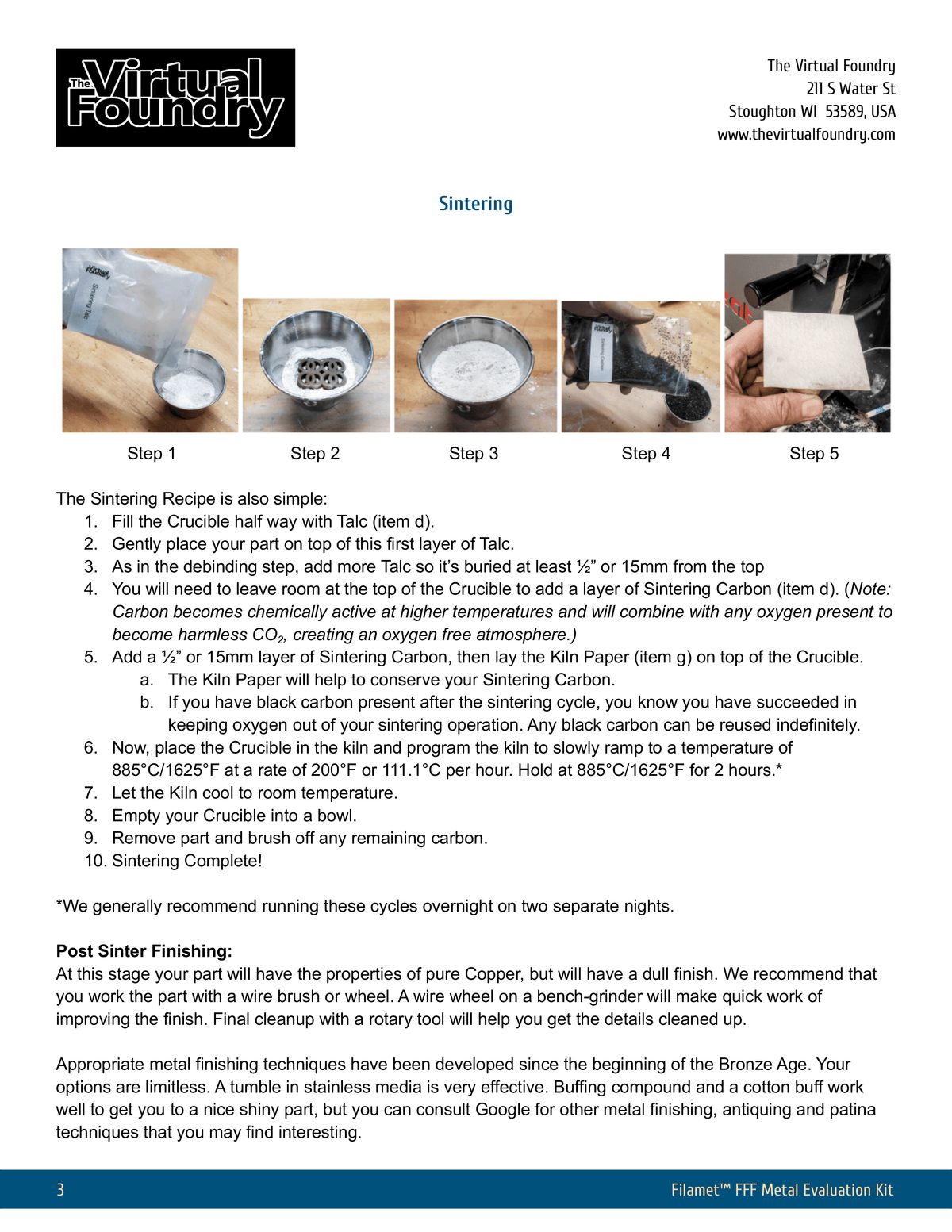 Filamet™ - 3D Metal Printing Evaluation Kit - Clay Revolution