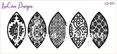 LinCora Designs Texture Mat 201 - Clay Revolution