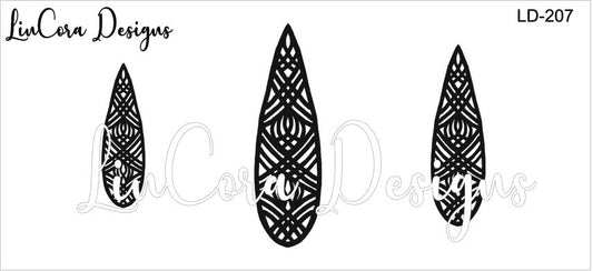 LinCora Designs Texture Mat 207 - Clay Revolution