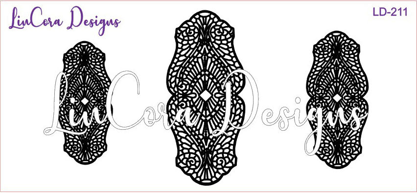 LinCora Designs Texture Mat 211 - Clay Revolution