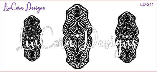 LinCora Designs Texture Mat 211 - Clay Revolution