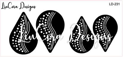 LinCora Designs Texture Mat 231 - Clay Revolution