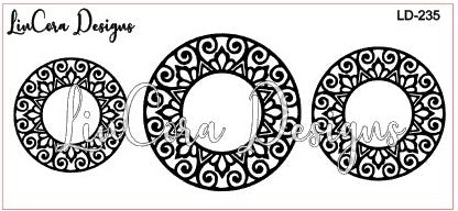 LinCora Designs Texture Mat 235 - Clay Revolution
