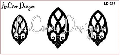 LinCora Designs Texture Mat 237 - Clay Revolution
