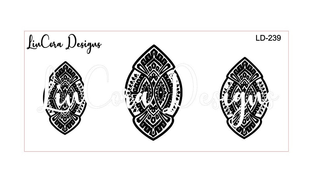 LinCora Designs Texture Mat 239 - Clay Revolution
