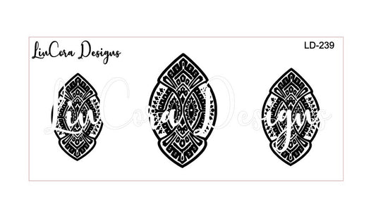 LinCora Designs Texture Mat 239 - Clay Revolution