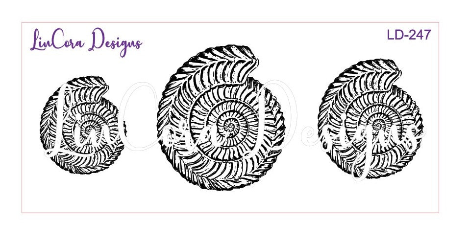 LinCora Designs Texture Mat 247 - Clay Revolution