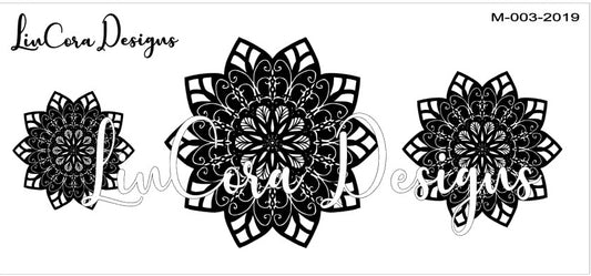 LinCora Mandala Texture Mat 003 - Clay Revolution