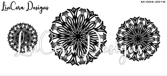 LinCora Mandala Texture Mat 004 - Clay Revolution