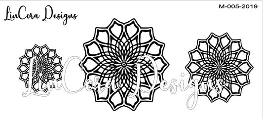 LinCora Mandala Texture Mat 005 - Clay Revolution