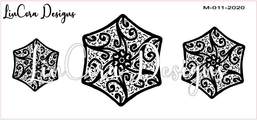 LinCora Mandala Texture Mat 011 - Clay Revolution