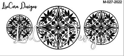 Lincora Mandala Texture Mat 027 - Clay Revolution