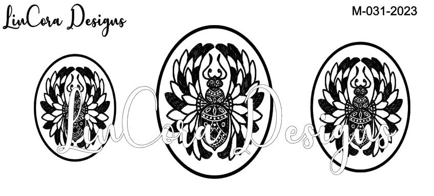 Lincora Mandala Texture Mat 031 - Clay Revolution