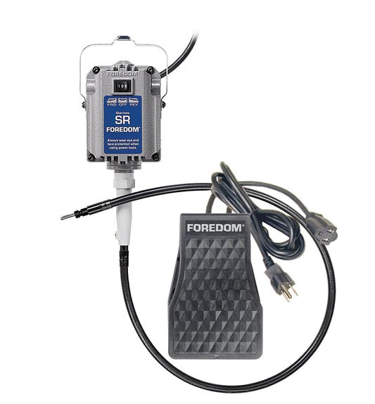 Foredom SR Hang-Up Motor with Foot Pedal, M.SR-FCT - Clay Revolution