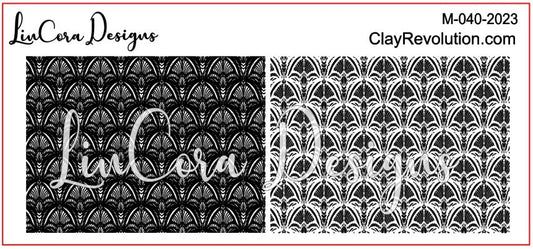 LinCora Designs Texture Mat 040 - Clay Revolution