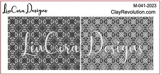 LinCora Designs Texture Mat 041 - Clay Revolution