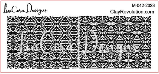 LinCora Designs Texture Mat 042 - Clay Revolution