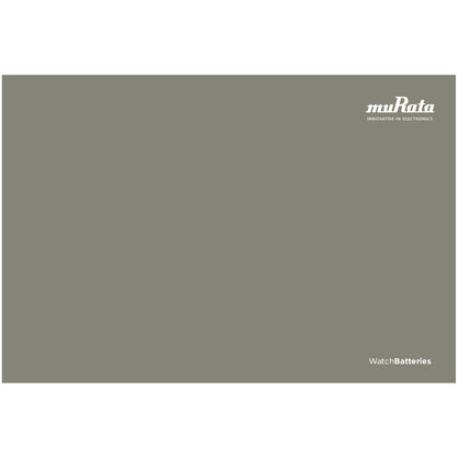 Murata Deluxe Watch Battery Starter Kit - Master Kit - Clay Revolution