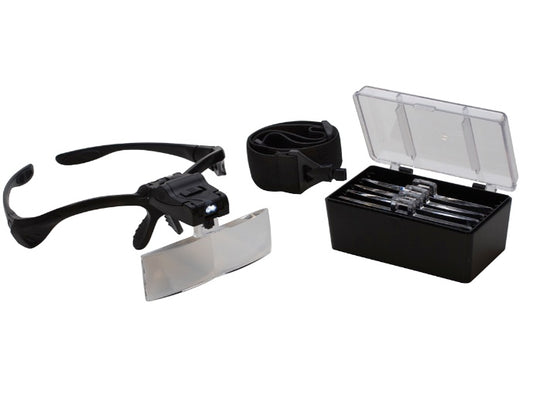 Magnifier With 5 lenses & LED Light