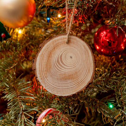 Pine Wood Bark Slices - Clay Revolution