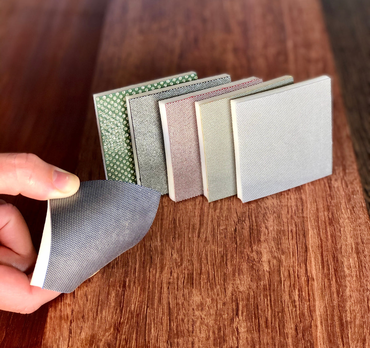 Flexible Diamond Pads, Square Corners (Sold Separately) - Clay Revolution