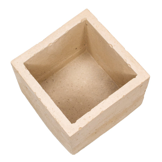 Sintering Crucible - Standard Square - Clay Revolution