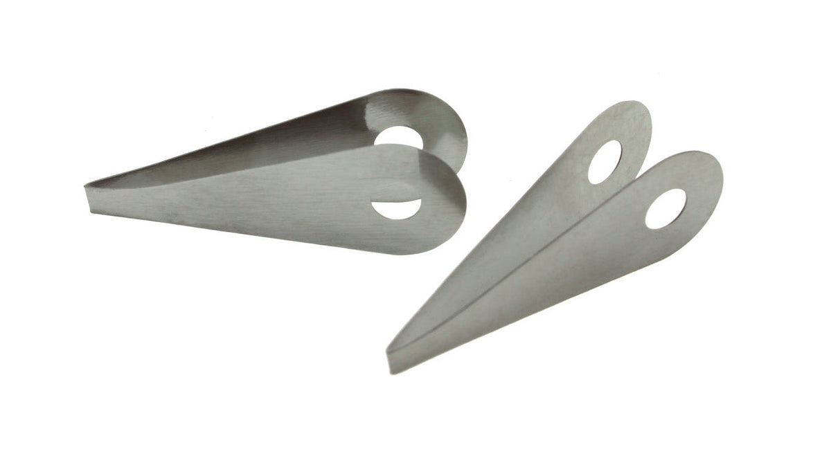 Replacement Ergonomic Carving Tool Blades — K Series (2 pcs) - Clay Revolution